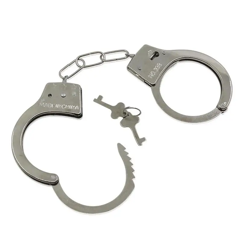 

1pc Kids Party Role Play Handcuffs With Keys For Kids Party Cosplay Party Halloween Props Toys Costume Children Z8E5