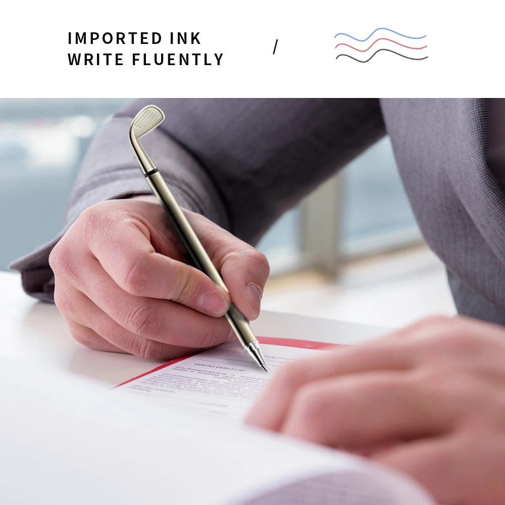 Металлическая ручка-знак ручка для гольфа подарок коллег-работников мужчин и