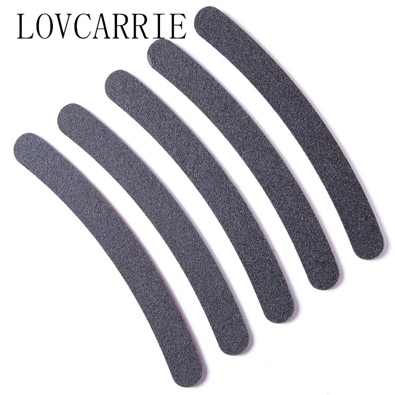 1 шт. набор пилок для ногтей 100/180 Грит шлифовальный буферный блок Двусторонняя