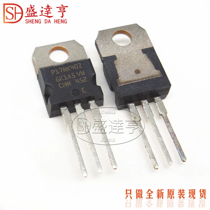 10 шт./лот STP17NK40Z P17NK40Z 15A 400V TO-220DIP MOSFET транзисторы новый оригинальный в наличии |