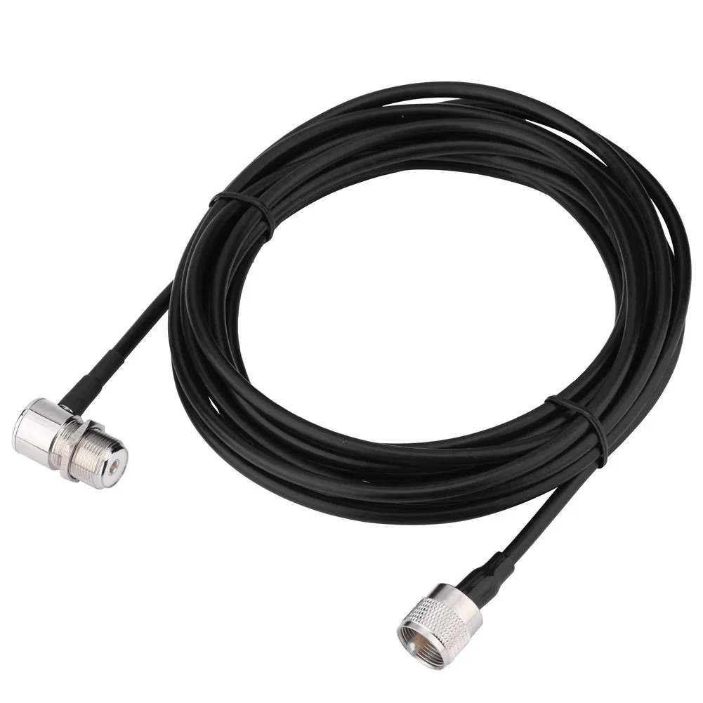 

5M PL259 UHF Connectors for Car Radio Mobile Antenna Mount Cable