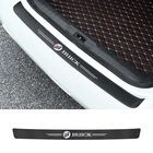 1 шт. наклейки на багажник автомобиля из углеродного волокна с защитой от царапин для Buick Regal Hideo GL8 Excelle XT Encore Lacrosse Verano Envision