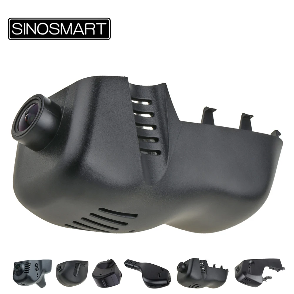 SINOSMART Novatek 96658 автомобильный Wifi DVR для Volkswagen Polo Passat Touran Tiguan Bora Magotan Golf и т. Д. Управление приложением SONY IMX323