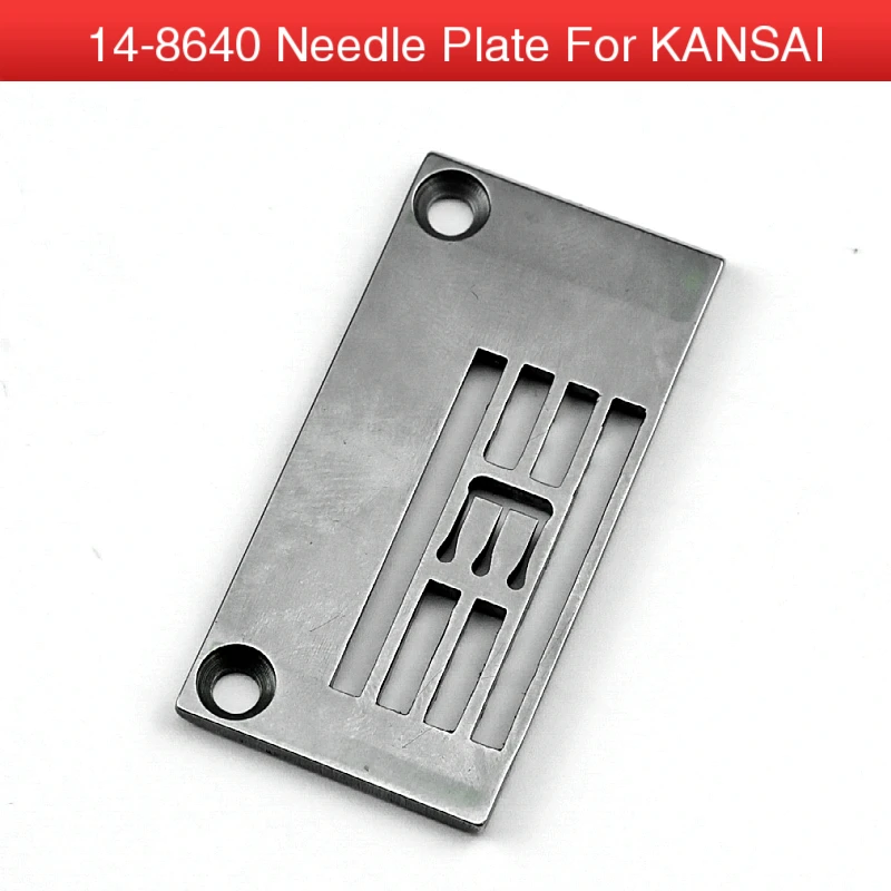 

14-8640 Throat Plate Fit KANSAI SPECIAL DWK-1803D/V7003D/DVK1703D Industrial Interlock (Flatlock) Sewing Machine Needle Plate