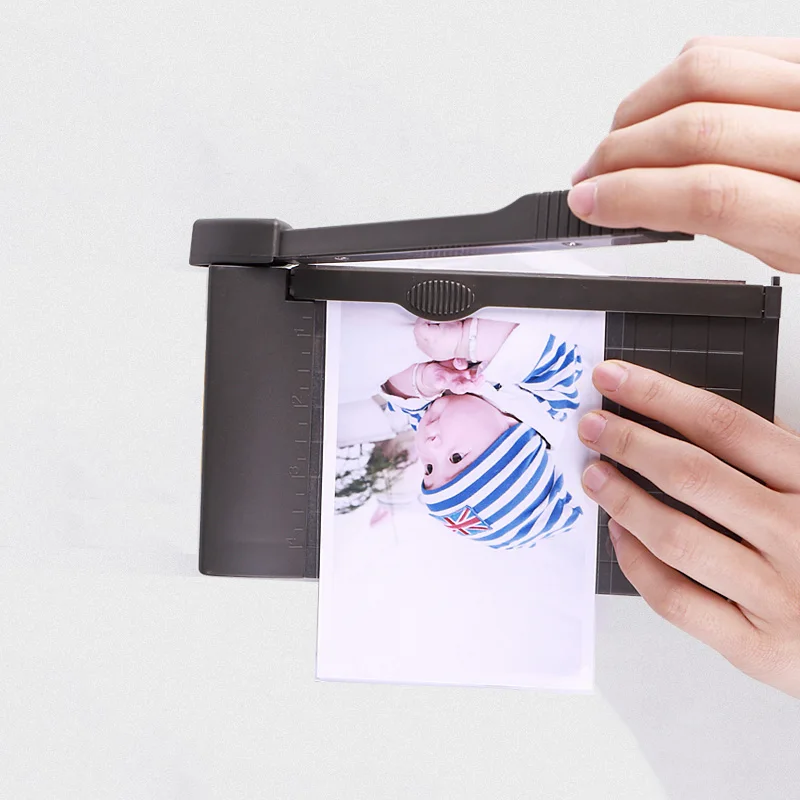 Портативный триммер для Бумаги A5 1-6 дюймов гильотина фотобумаги встроенная