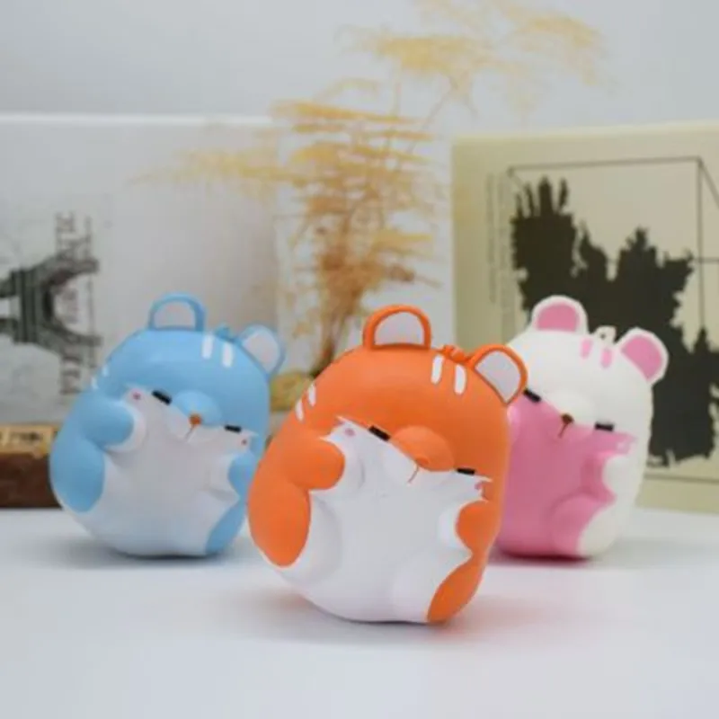 YanYuChen игрушки для детей PU Забавный хомяк мягкий Декор медленно поднимающийся