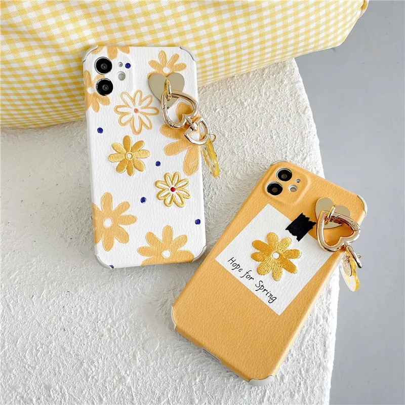 

Роскошный мягкий чехол с вышивкой в виде сердца и жемчужин для девушек Iphone 11 12 Pro Max 7 8 Plus Xr X Xs Se 2020, кожаный чехол для телефона, чехлы