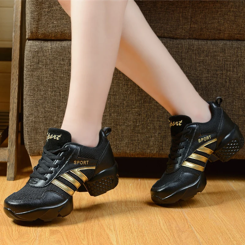 Женская танцевальная обувь Обувь для танцев на квадратном каблуке Танцевальная