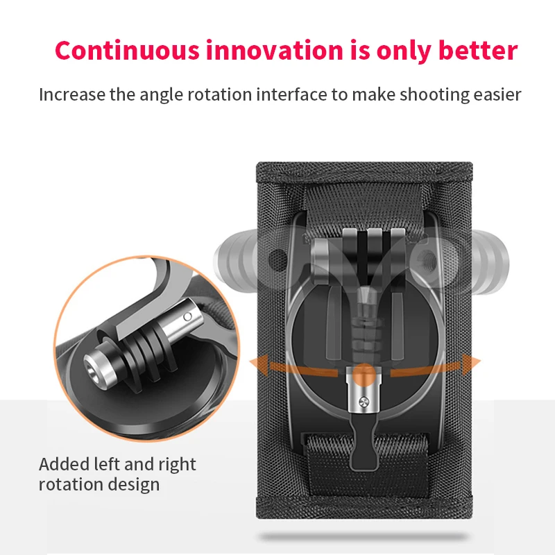 

Sport Camera Backpack Clip 360 Degree Rotary Magic Stick Portable for Outdoor Sport Camping Hiking Camera Accessories Clamp