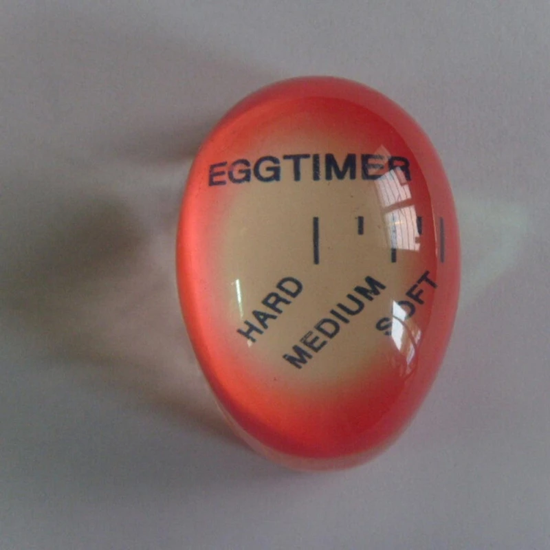 

Color-changing boiled egg timer resin material boiled temperature, cook red tool egg and boiled kitchen timer assistant, eg X5D3