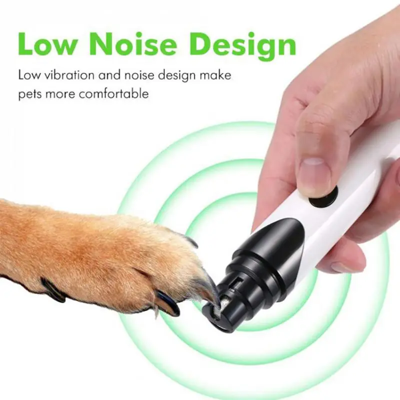 

Dog Cat Pet Nail Clipper Electric Nail Scissors Grinder Claw Grooming Trimmer Cutters Nail Mill Pet Supplies Nail Grinder Cutter