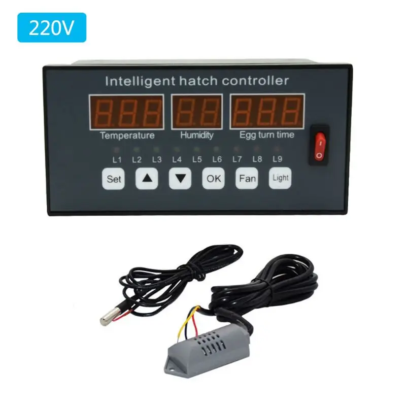 

Multifunction Chicken Eggs Incubator Automatic Temperature Humidity Controllers Drop shipping