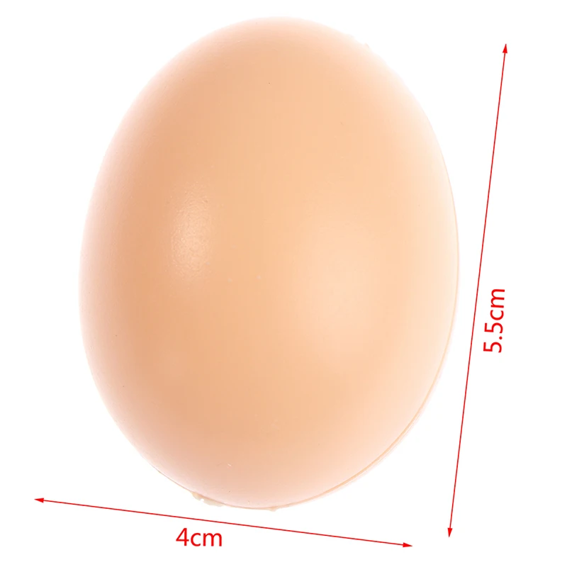 

10Pcs Simulation Egg Fake Eggs Toys For Children Kitchen Model Painting Fun Doodle DIY Easter Eggs Decoration Educational Toys
