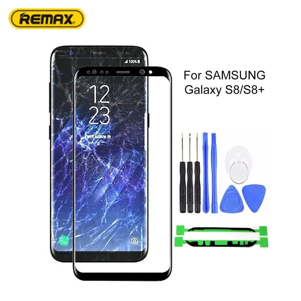 9D защита экрана для Samsung Galaxy S8 S8Plus защитное стекло легкое закаленное S8Plus|Экраны