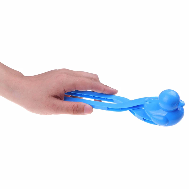 Creative Outdoor Fun& Sports Cartoon Lovely Duck Shaped Snowball Maker Clip Children Outdoor Winter Snow Sand Mold Tool