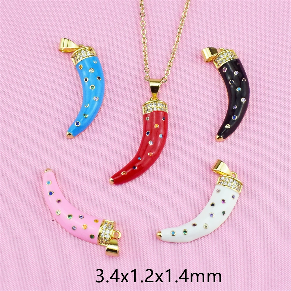 Женское эмалированное ожерелье Capbus разноцветное циркониевое регулируемая