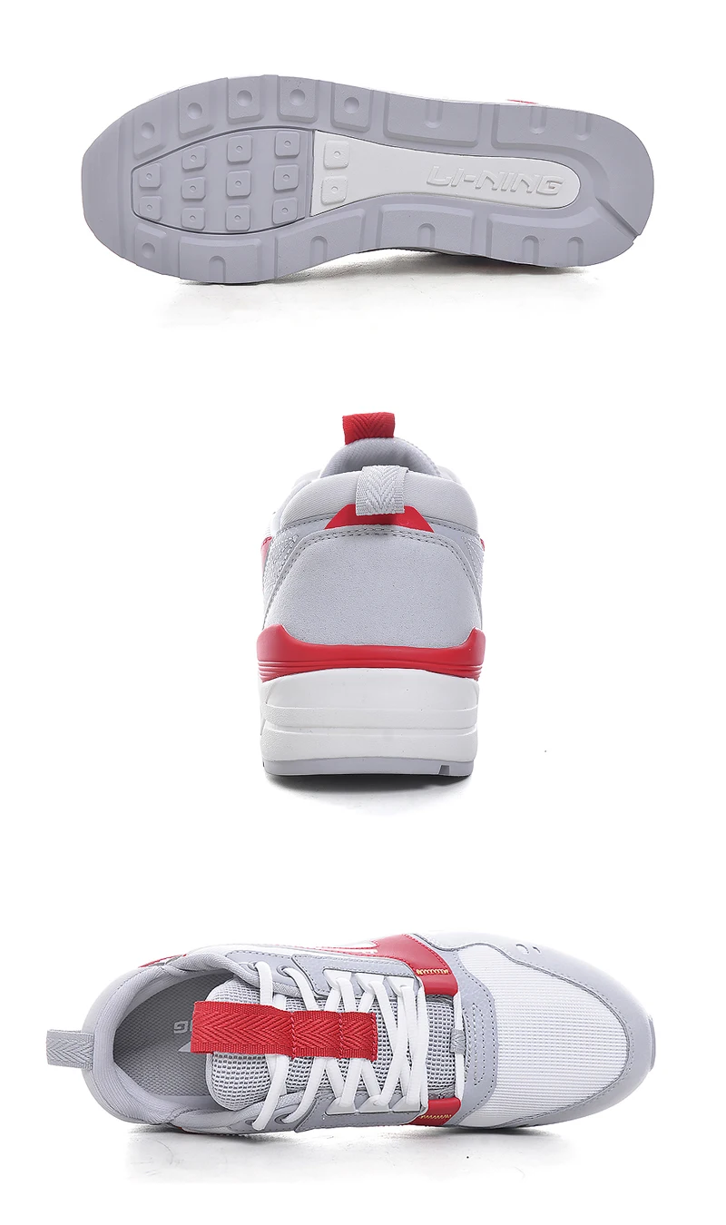 Li-Ning/Мужская классическая обувь для образа жизни в стиле 90; удобная спортивная обувь с подкладкой для фитнеса в стиле ретро; кроссовки; AGCP139 YXB329