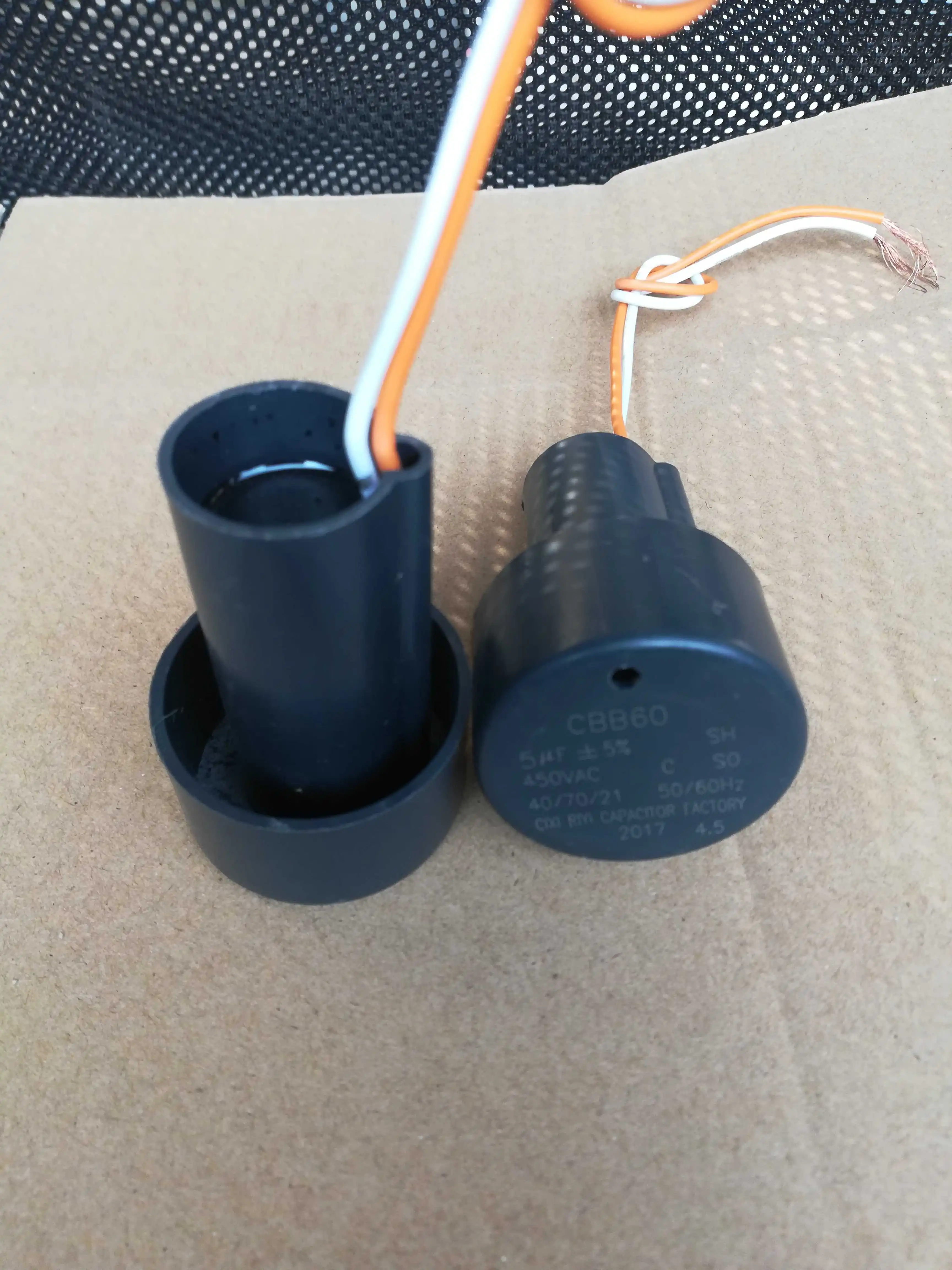 Drop bucket сушилка для обезвоживания 5 мкФ пусковой конденсатор двигателя 450V mini