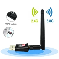 wifi adapter usb dual band 600mbps 2 4g5 8ghz wireless network lan adapter with rotatable antenna adapter