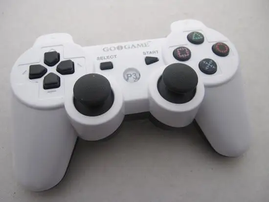 

GOiGAME For PS3 Controller New Dualshock 3 Wireless Bluetooth Sixaxis Controller White/Black for PS3 Cosole Wired For PC