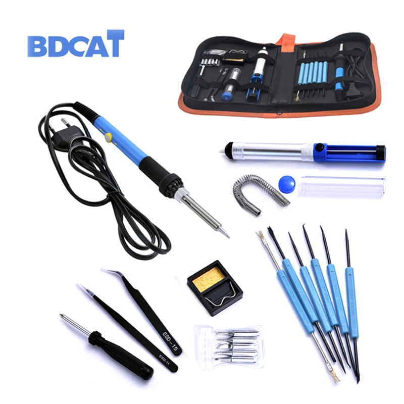 Электрический паяльник BDCAT 60 Вт 220 В С регулировкой температуры|Электрические