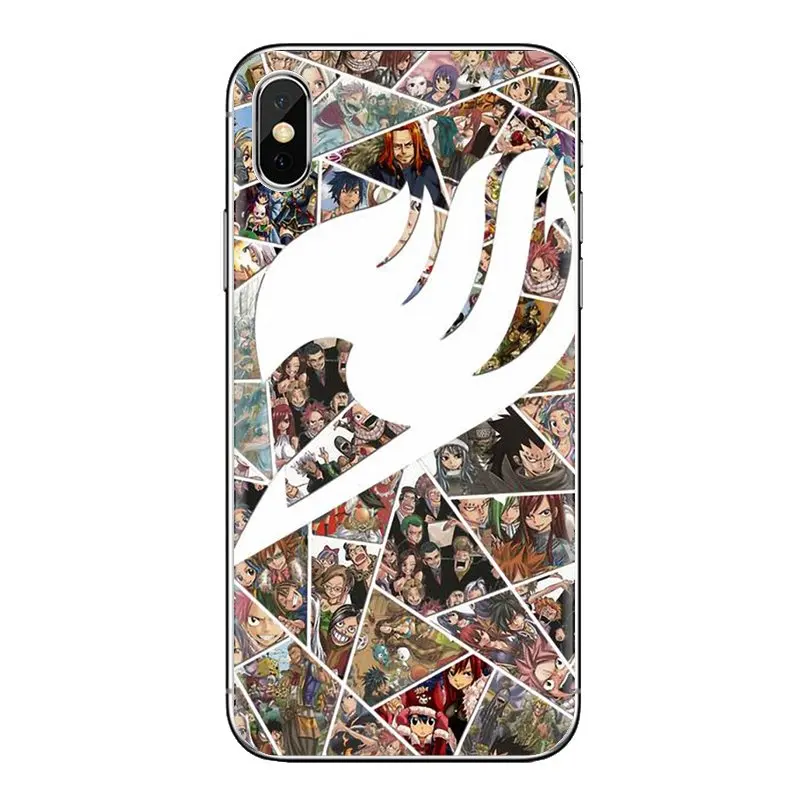 Для samsung Galaxy S2 S3 S4 S5 MINI S6 S7 edge S8 S9 Plus Note 2 3 4 5 8 Coque Fundas TPU чехол Япония редкая Фея хвост