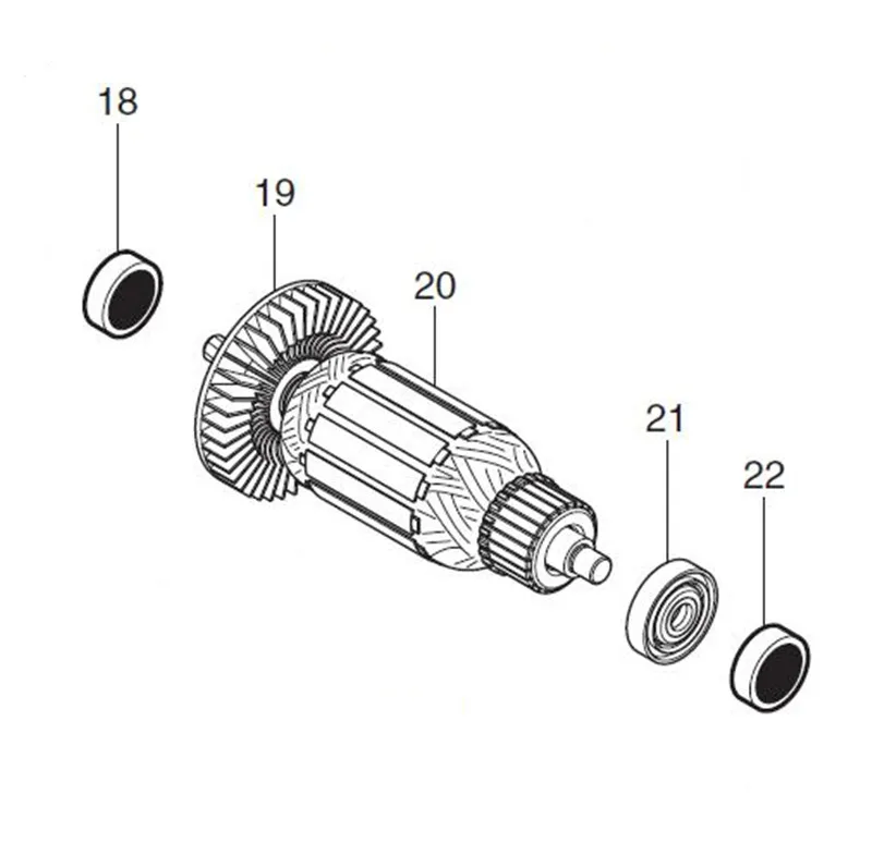 

Арматура двигателя ротора AC220-240V MAKITA 513803-8 для ротора DS4010