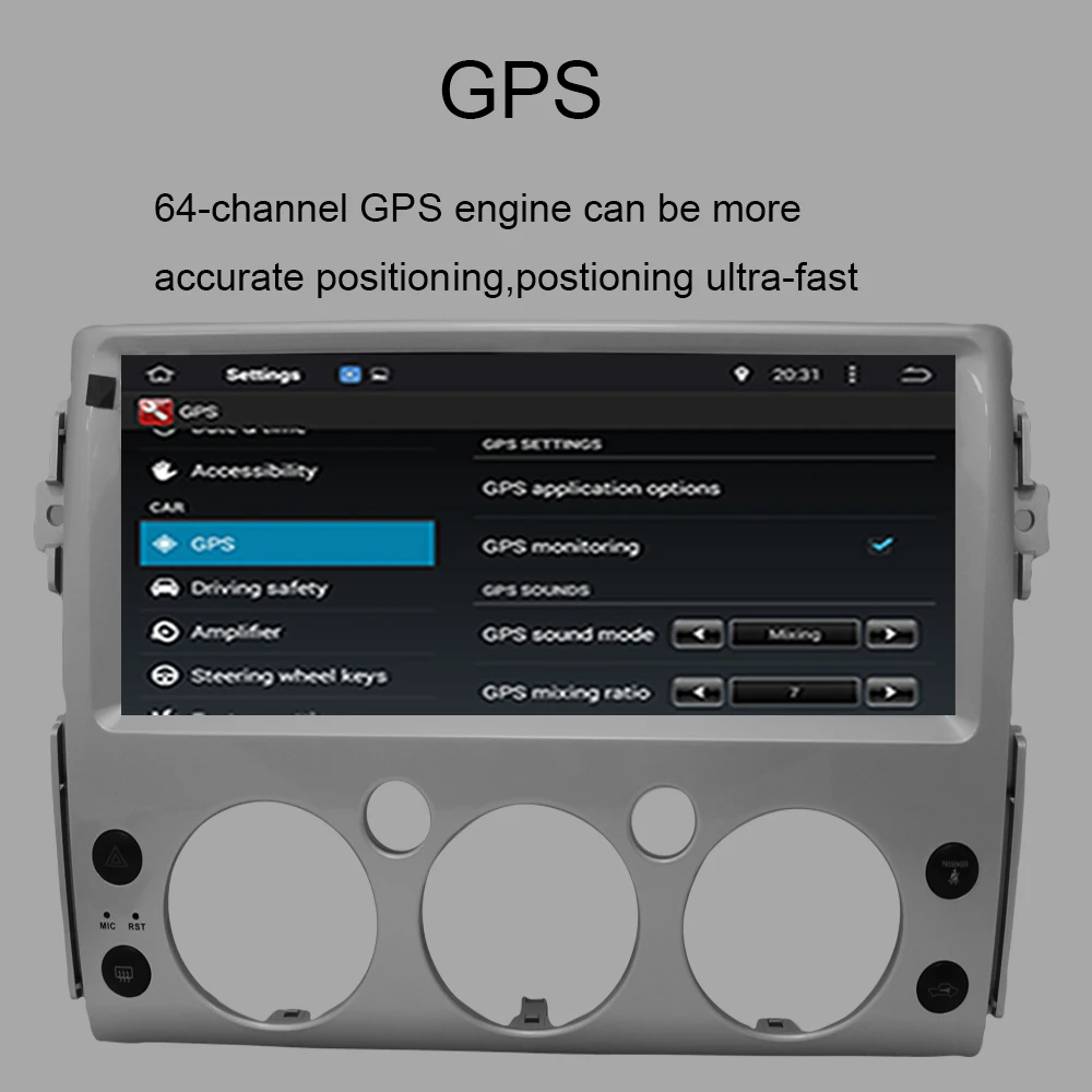 Автомобильный GPS-навигатор для Toyota FJ Cruiser 12 3-2006 2022 дюйма Android 10 радио