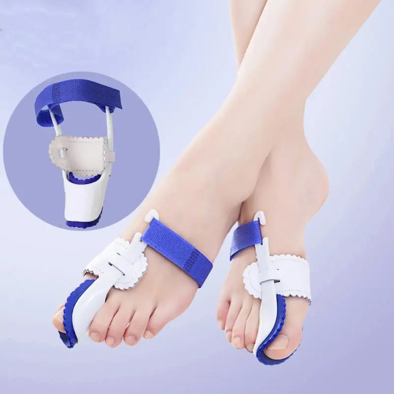 2 шт. большой носок выпрямляющий разделитель Bunion шина для ног Hallux корректор для косточки на ноге Ночная Капа от боли в ногах инструмент для ухода за ногами