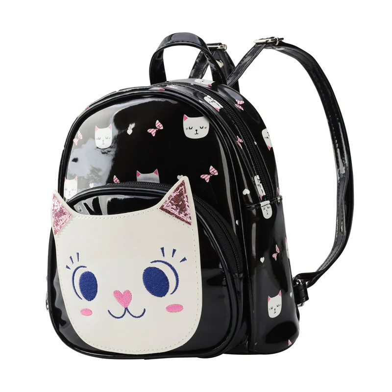 Детский рюкзак Heopono модный мини-рюкзак из искусственной кожи с милым мультяшным