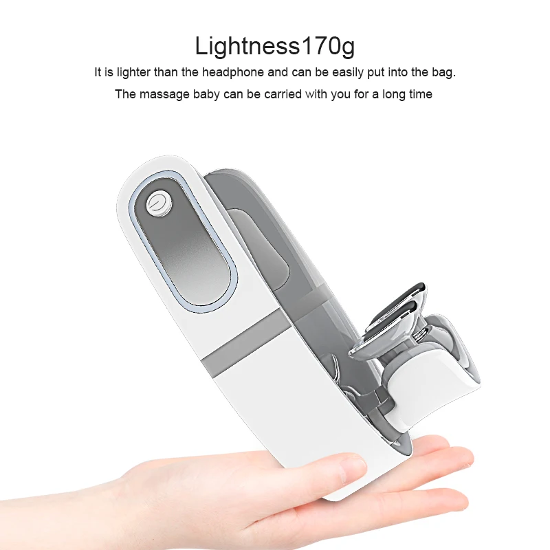 Электрический импульсный массажер для шеи шиацу разминающий нагревательный