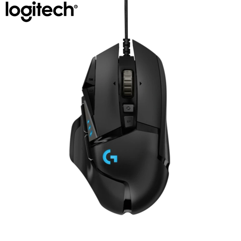 Профессиональная игровая мышь Logitech G502 HERO для программирования 16000DPI регулируемая