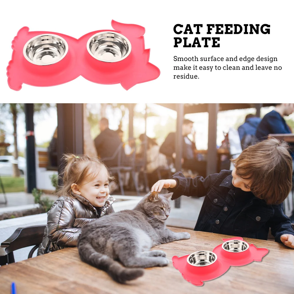 

Creative Pet Feeder Water Feeding Bowl Pet Food Feeding Bowl Dog Dry Food Bowl