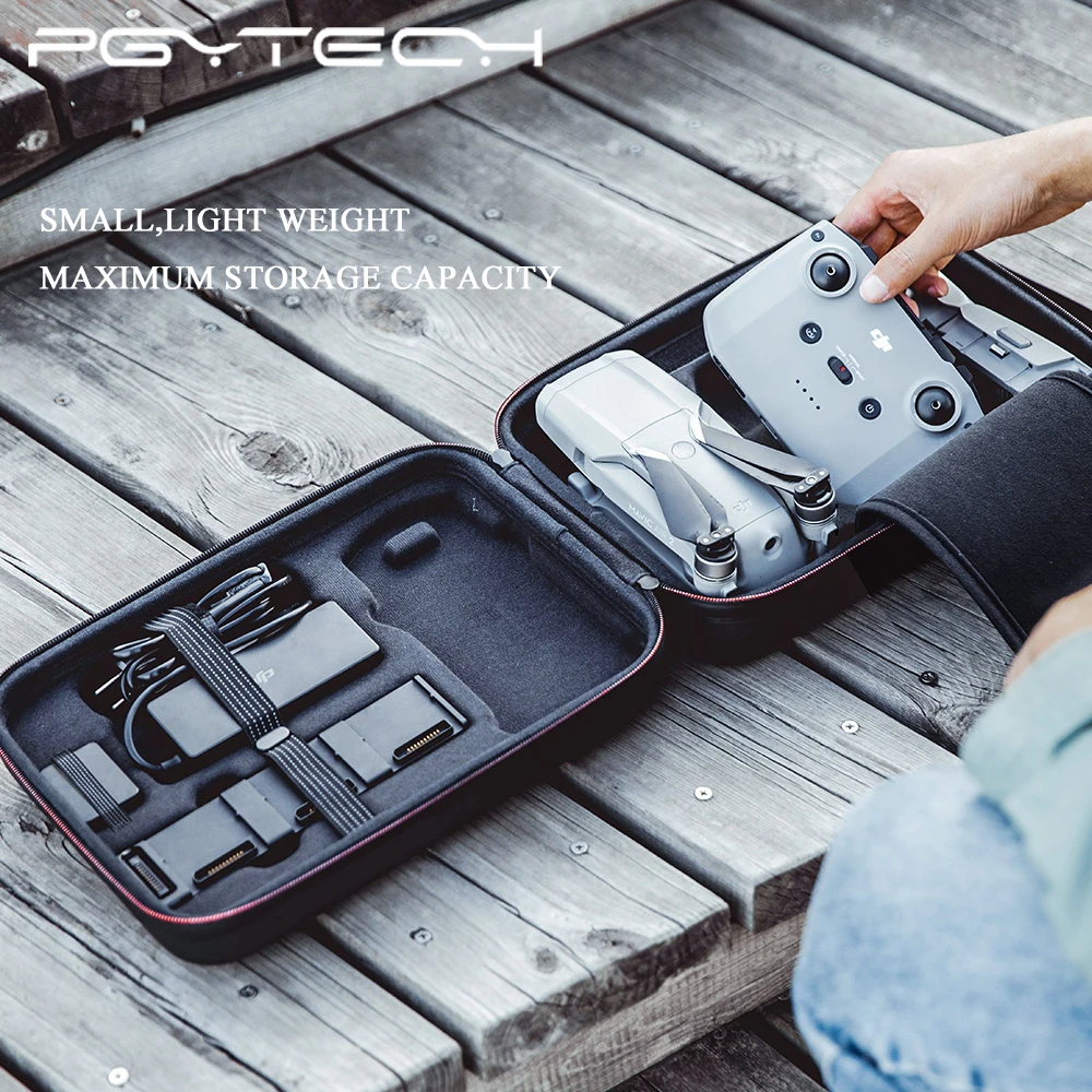 PGYTECH DJI Mavic Air 2 EVA жесткий чехол сумка на плечо водонепроницаемая для Аксессуары