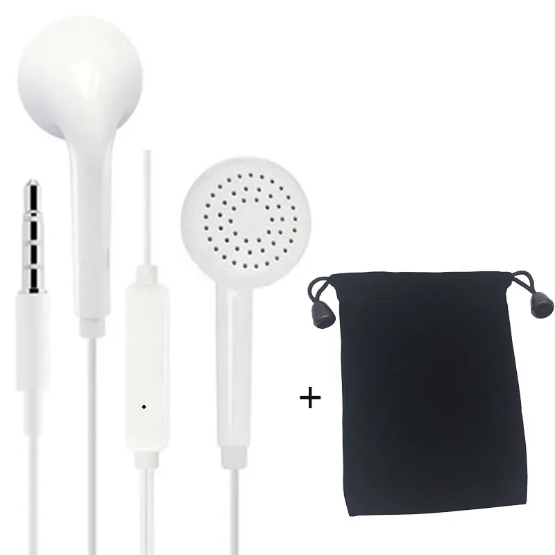 headset Plus bag Проводные наушники-вкладыши с микрофоном, разъем 3,5 мм, гарнитура, басовый наушник, универсальный наушник для Xiaomi, samsung, huawei, IPhone, телефона, ПК, MP3 - Цвет: headset Plus bag