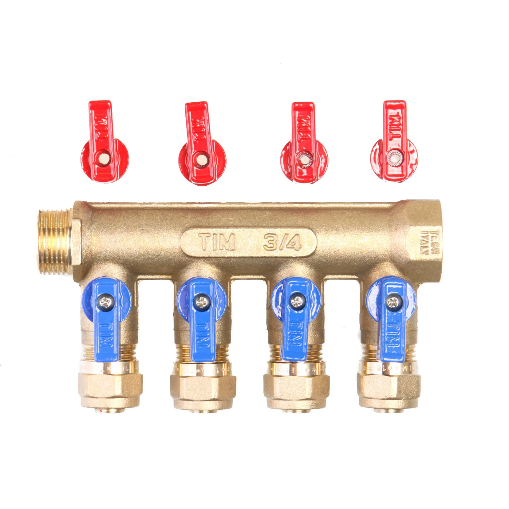 Ст. Коллекторы для водоснабжения с кранами. Коллектор с шаровыми кранами 1"х4х3/4", henco vb060504-rood. Коллектор с шаровыми кранами 3/4. Коллекторы для водоснабжения с кранами.