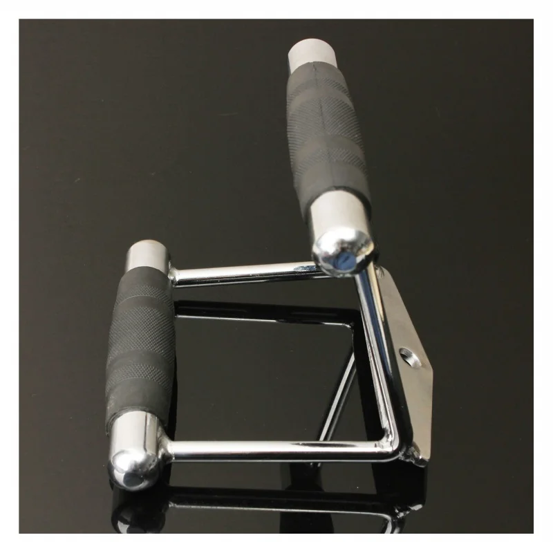 

2 Bar GYM Workout Handle Attachment Stirrup Swated Row Pulling Fitness W/ Pad