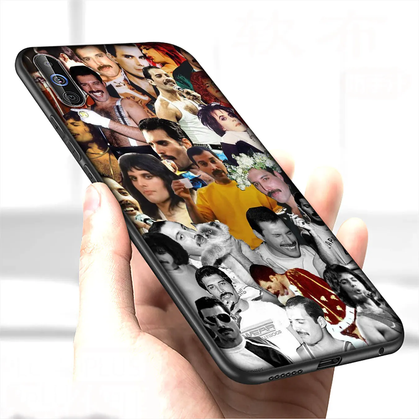 IYICAO Queen Freddie Mercury Soft Silicone Case for Samsung Galaxy A70 A50 A60 A40 A30 A20 A10 M10 M20 M30 M40 A20E Black Cover | Мобильные