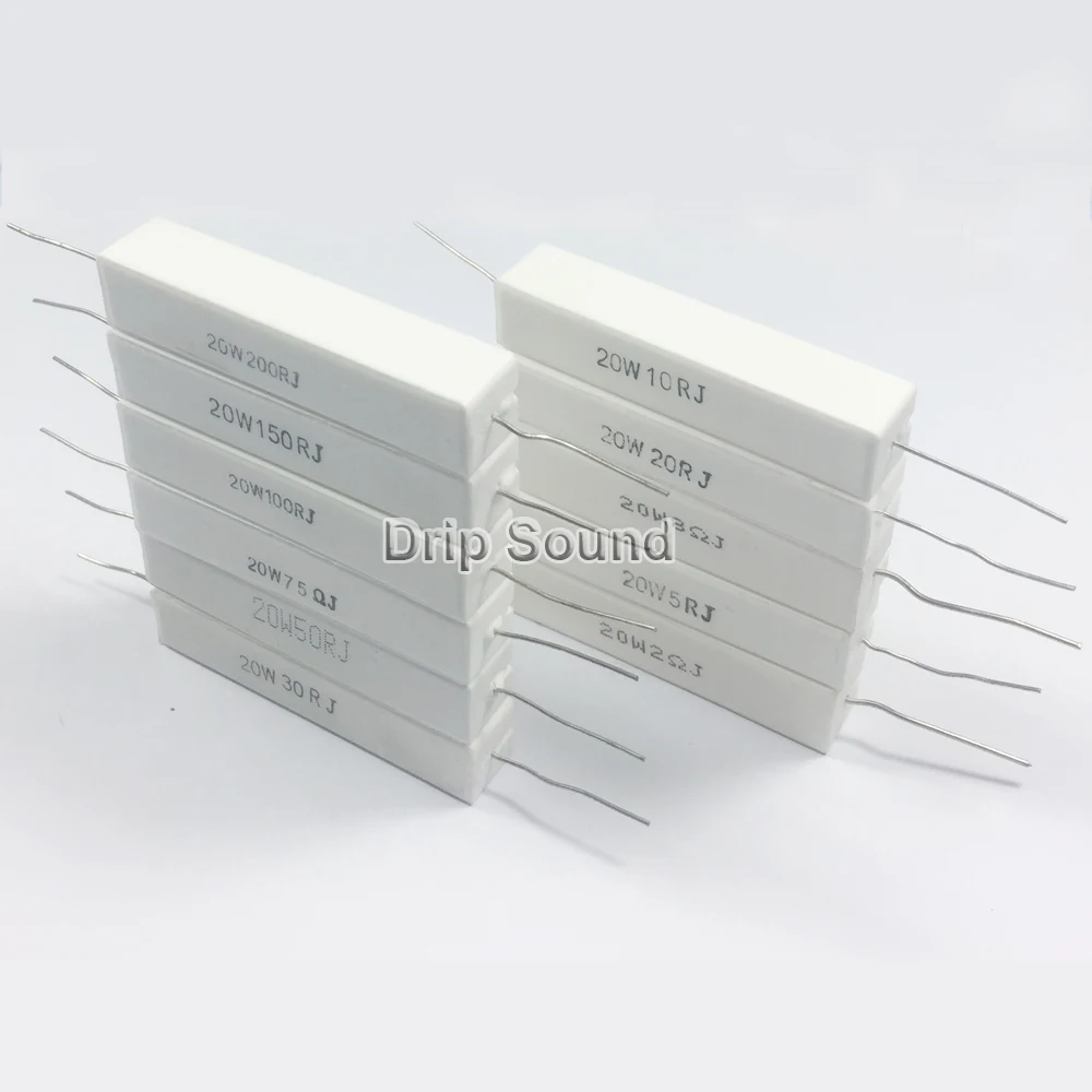 2 шт. 5 ом 200 Ом 20 Вт делитель частоты динамика аудио кроссовер Стерео Керамический