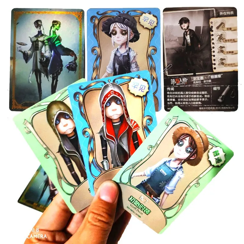 

288pcs/Set Identity V Cards Inspiration Pack Game Paper Kids Toys Girl Fantasy & Sci-fi Boy Collection Christmas Gift Grownups