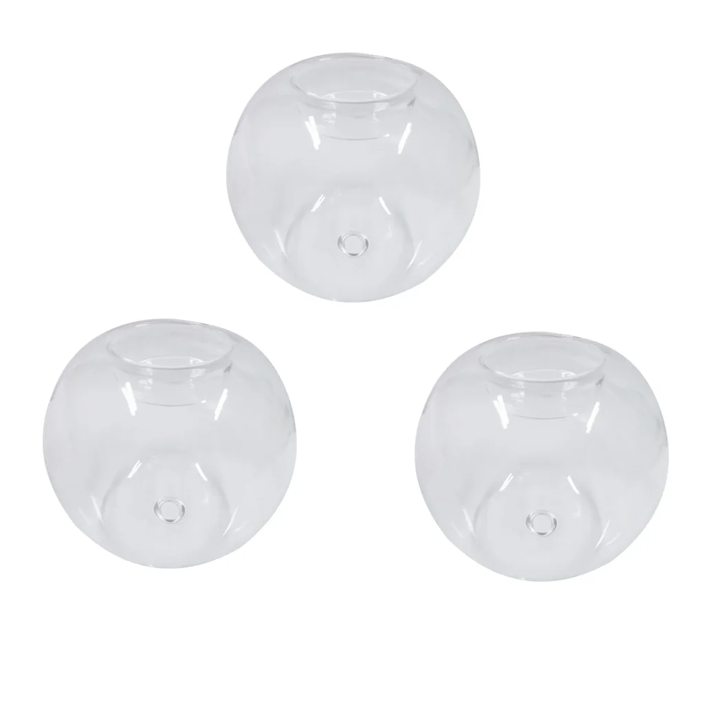 

Glass Ball Voitive Tealight Candle Holder Candlestick Candlestand 8cm/10cm Dia