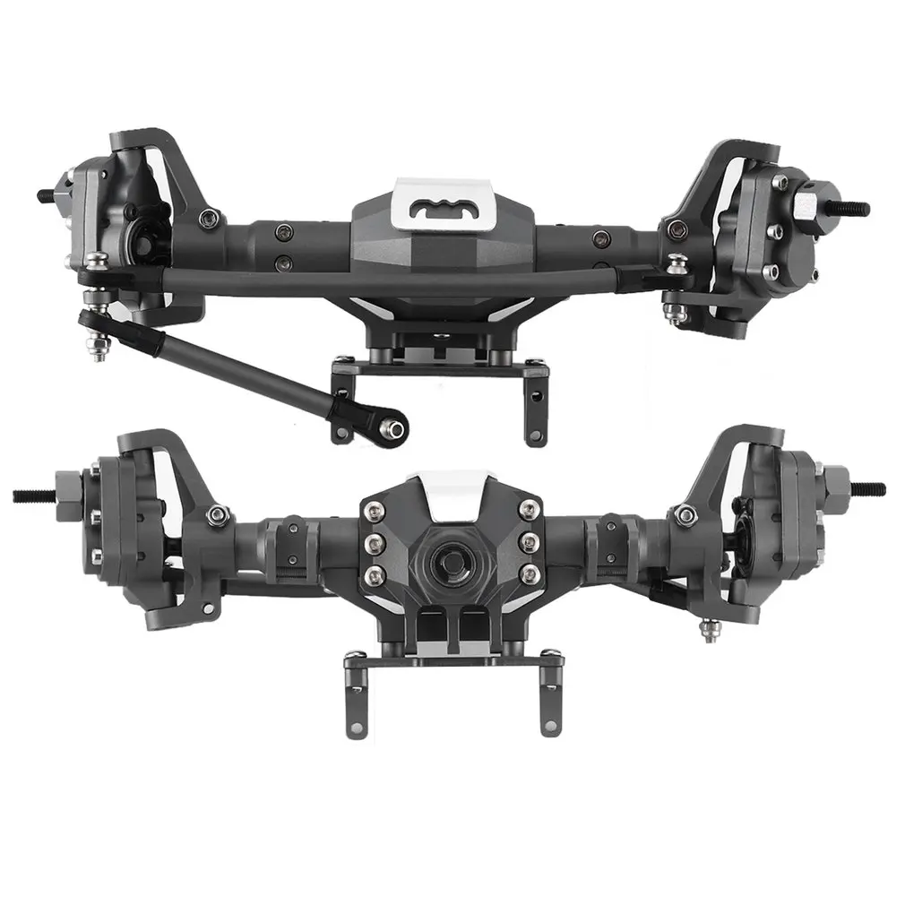 

Aluminum CNC Anodized Full Front Rear Portal Axle For Axial SCX10 II 90046 90047 1/10 RC Crawler Car Upgrade Parts