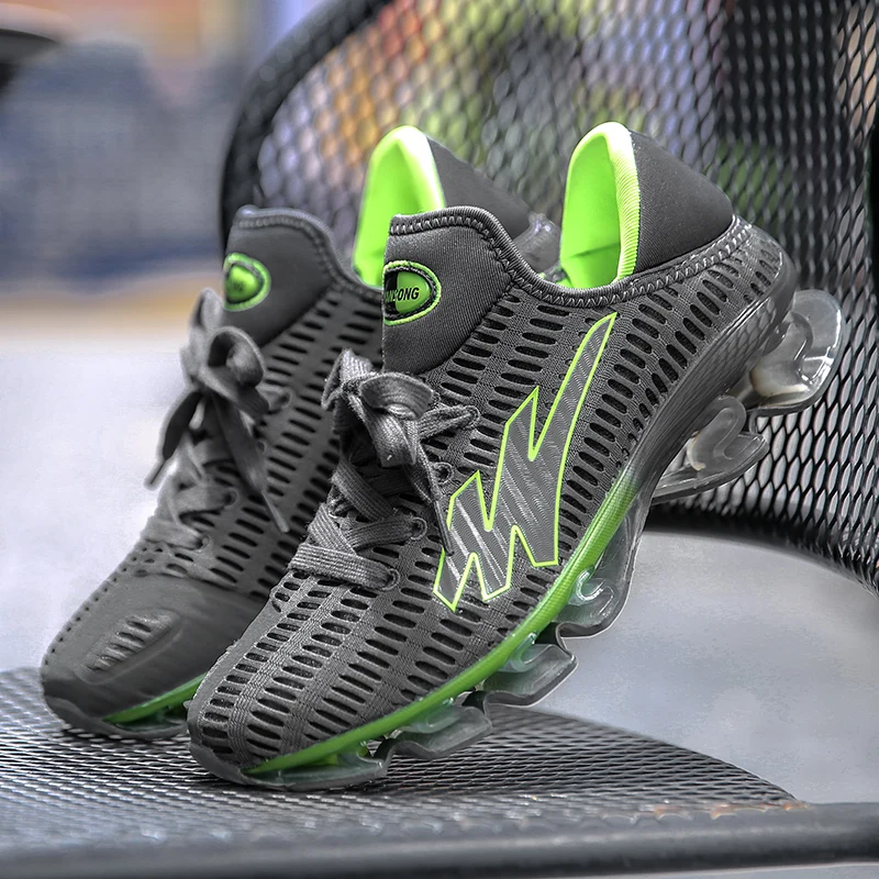 Мужские летние кроссовки Blade брендовые дышащие для занятий спортом на открытом