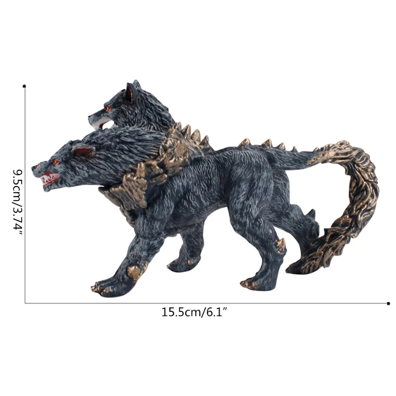 

090B Interest Children's Realistic Hellhound Kids Trick Supplies Kids Party Halloween Gift Relieve Stress Kids Birthday Gift