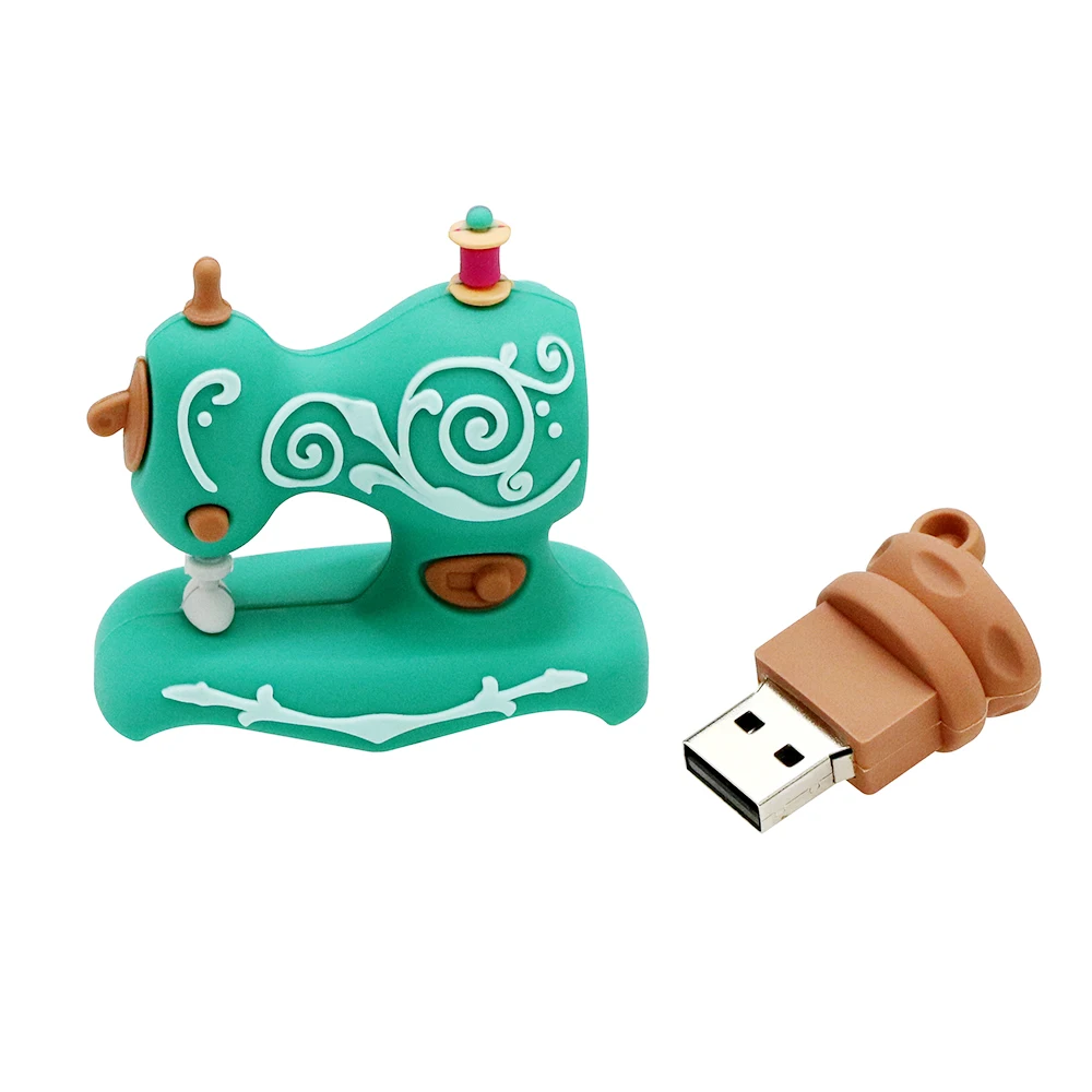 Usb флеш-накопитель 256 ГБ портновский пошив USB 2,0 флеш-накопитель ключ 128 Гб 64 ГБ 32 ГБ 16 ГБ 8 ГБ Флешка креативный USB диск