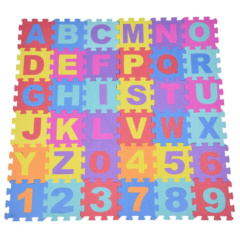 

36 шт., детский игровой коврик из пены эва