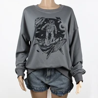 spring fashion brand all matching sweater top female factory direct supply foreign trade models sweatshirt women