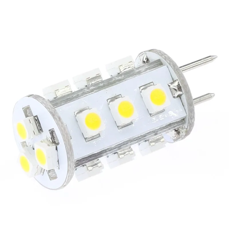 Диммируемая Светодиодная лампа 12 В постоянного тока GY6.35 15 светодиодов 3528SMD 0 9 Вт