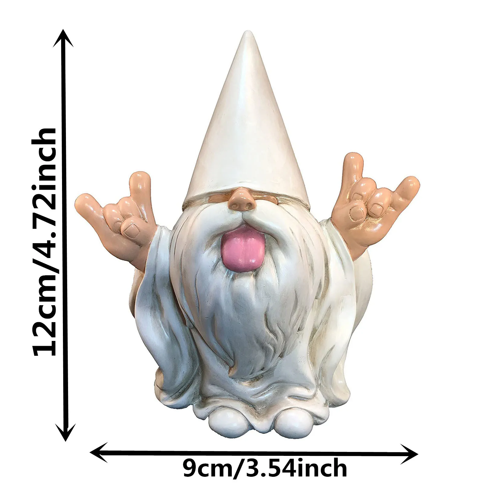 

Resin mini garden decoration ornaments dwarf old man statue fairy tale garden beautifully decorated cute naughty garden F4