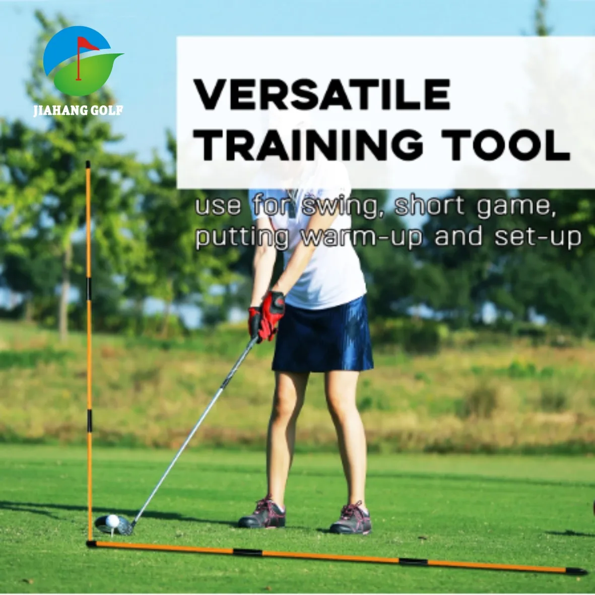 Палочки для выравнивания гольфов-палочки 48 дюймов палочки гольфов 2 упаковки